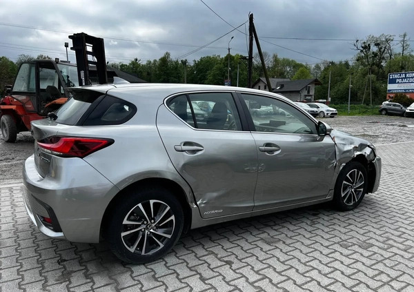 Lexus CT cena 63000 przebieg: 78360, rok produkcji 2019 z Tyszowce małe 277